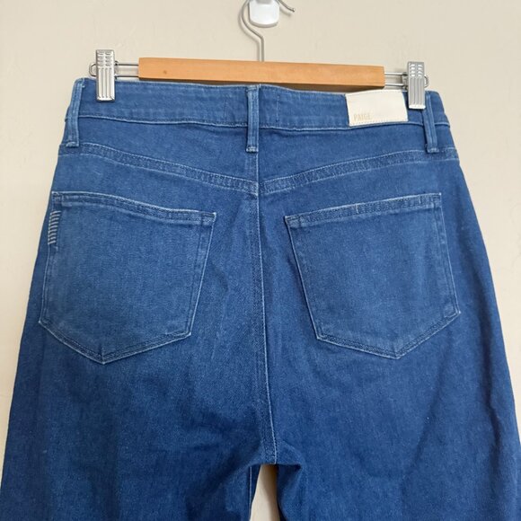 Paige Margot Ankle High Rise Skinny Jeans Women's Size 28/6 Amia Wash - Picture 6 of 12